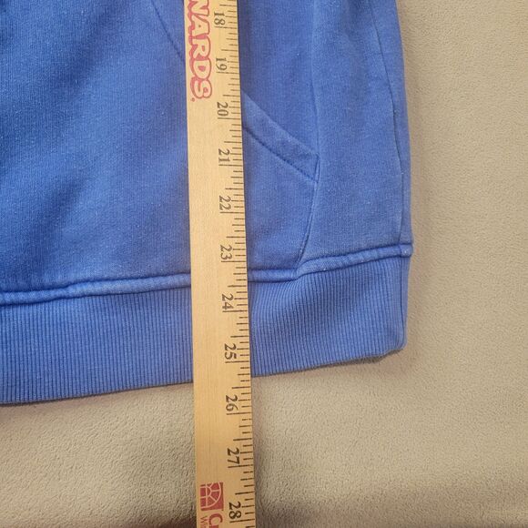 VINEYARD VINES Kids Size XL (16) Full Zip Front Hoodie Light Blue Pockets - Picture 6 of 8